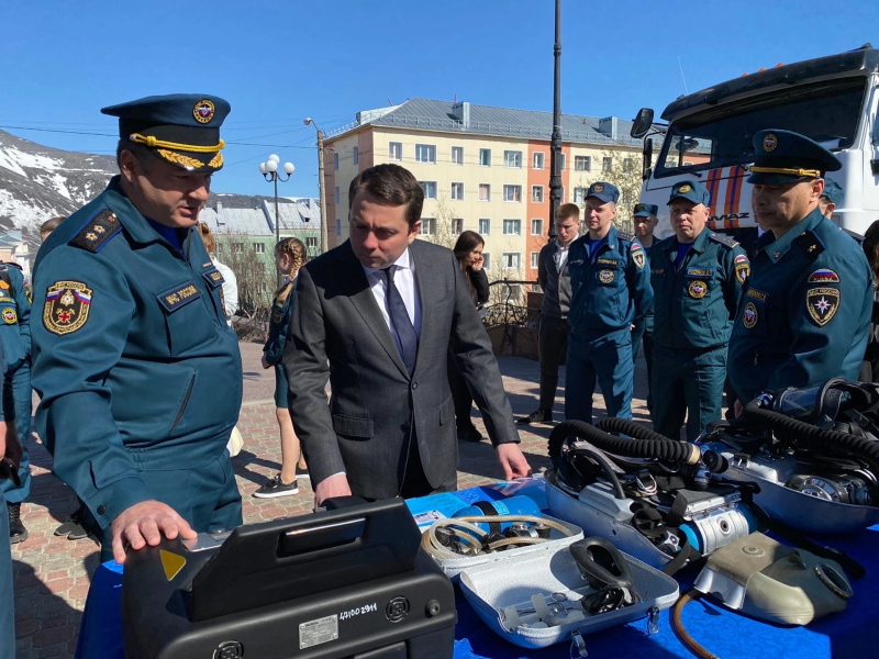 В Мурманской области создан новый военизированный горноспасательный отряд МЧС России
