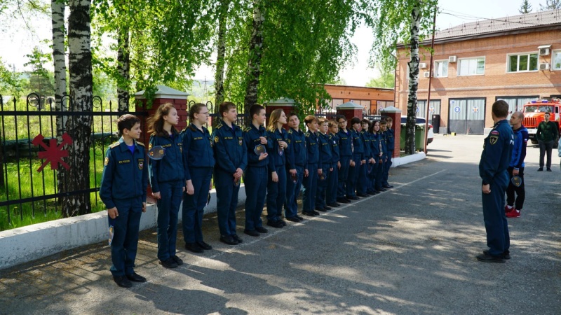 Посещение школьниками Новокузнецкого ВГСО