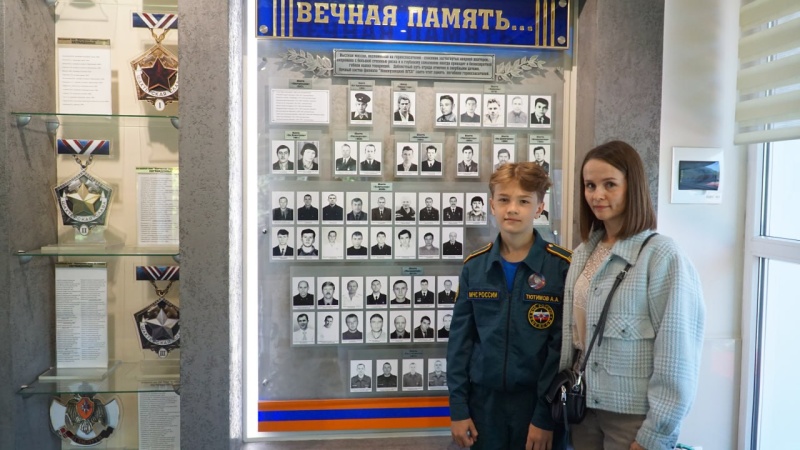 Посещение школьниками Новокузнецкого ВГСО