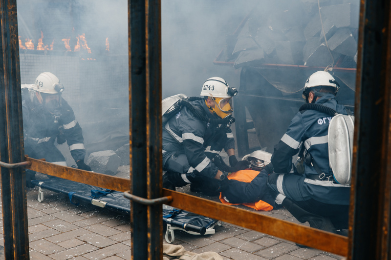 11 августа в г. Челябинске начались Всероссийские горноспасательные соревнования