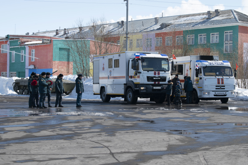 Горноспасатели приняли участие в автопробеге в честь 80 годовщины Великой Победы