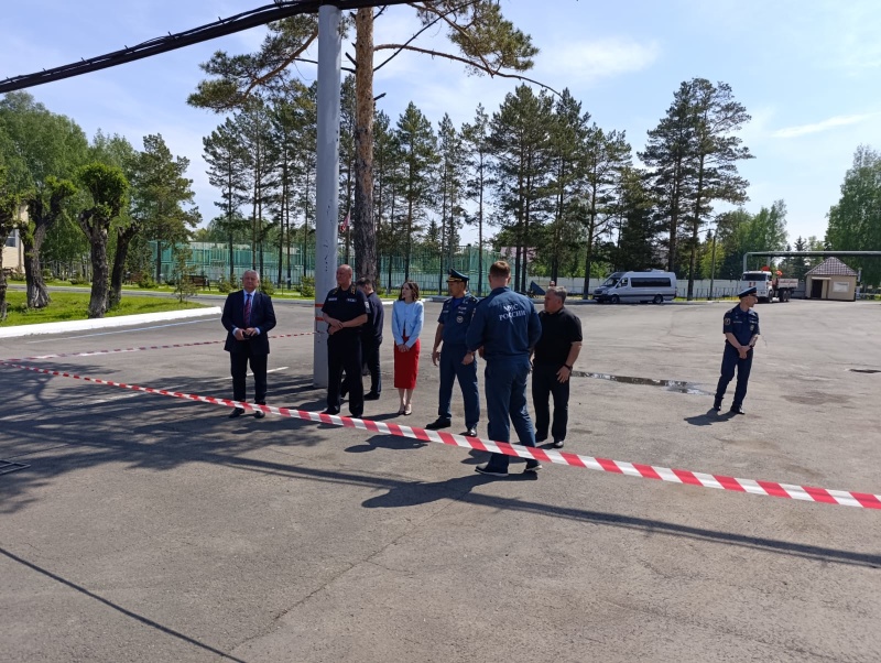 Посещение Кемеровского ВГСО делегацией спасателей из Казахстана
