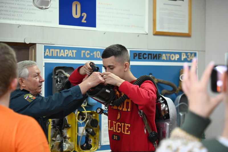 День открытых дверей в ВГСО Печорского бассейна