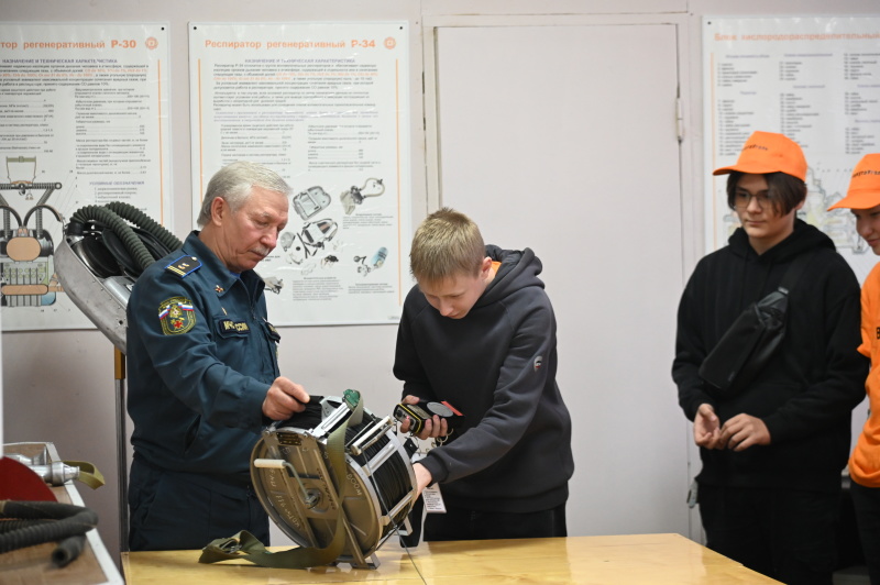 День открытых дверей в ВГСО Печорского бассейна