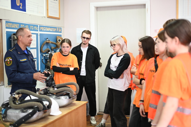 День открытых дверей для трудовых бригад проекта «Построй свое будущее с Воркутауголь» детей города Воркуты