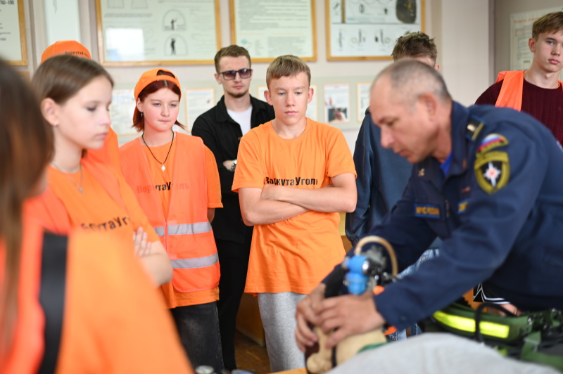 День открытых дверей для трудовых бригад проекта «Построй свое будущее с Воркутауголь» детей города Воркуты