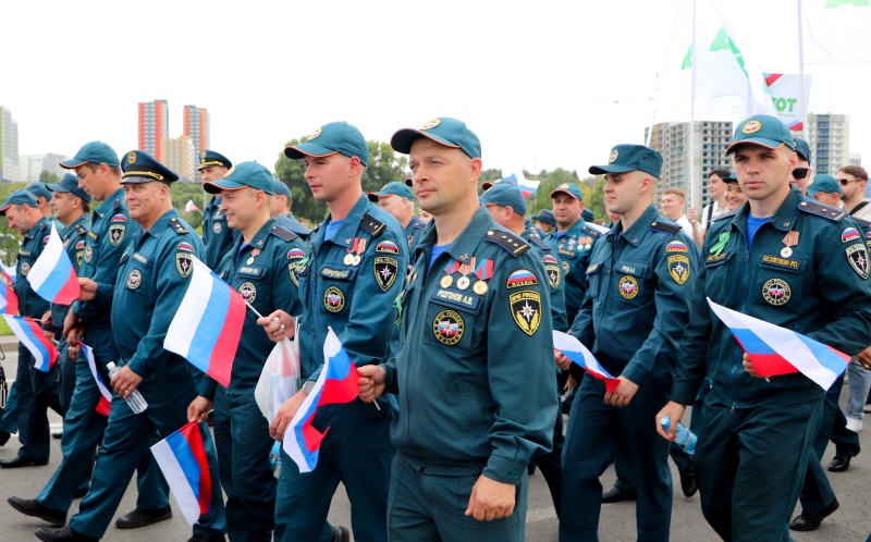 Горноспасатели приняли участие в торжественных мероприятиях, посвященных Дню шахтера