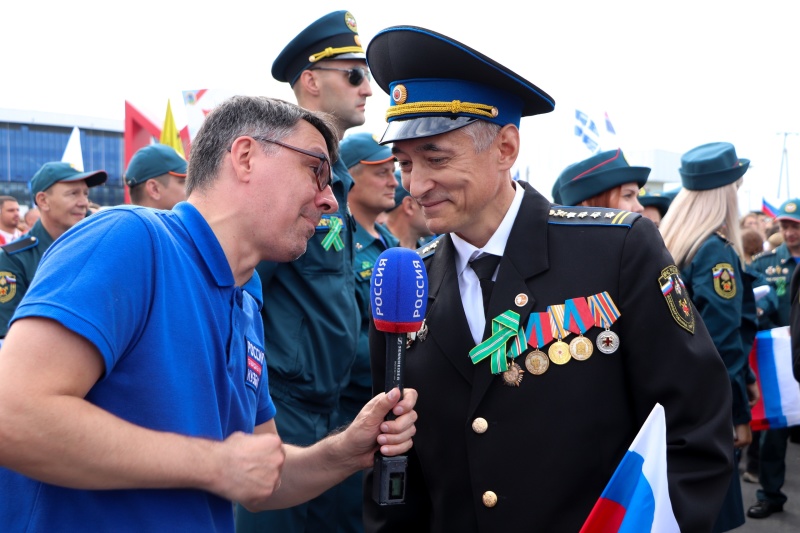 Горноспасатели приняли участие в торжественных мероприятиях, посвященных Дню шахтера