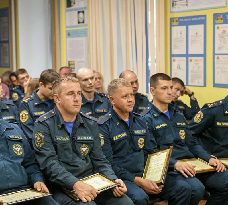 Награждение работников ВГСО Восточной Сибири