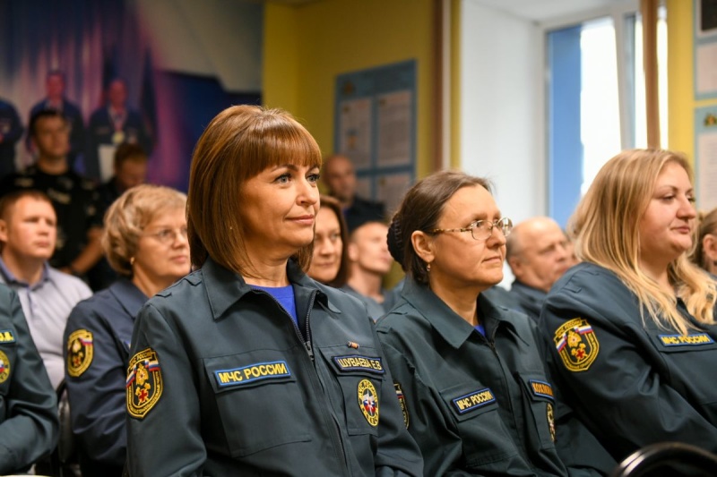 Награждение работников ВГСО Восточной Сибири