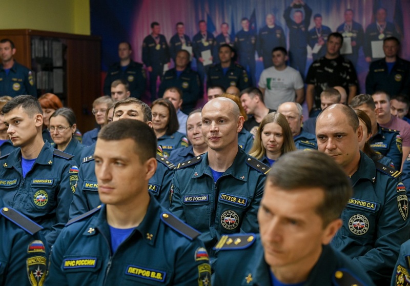 Награждение работников ВГСО Восточной Сибири