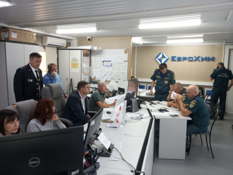 Горноспасатели ВГСО Ростовской области приняли участие в учениях на руднике