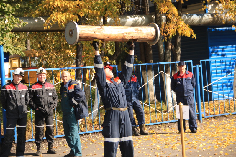 II - этап итоговых учений по ТТП среди подразделений Прокопьевского ВГСО