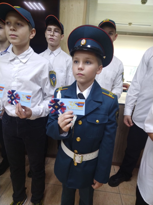 Праздничное выступление кадетов Лукьяновской основной общеобразовательной школы