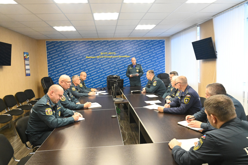 Итоги проведения штабной тренировки по гражданской обороне  в ФГУП «ВГСЧ»