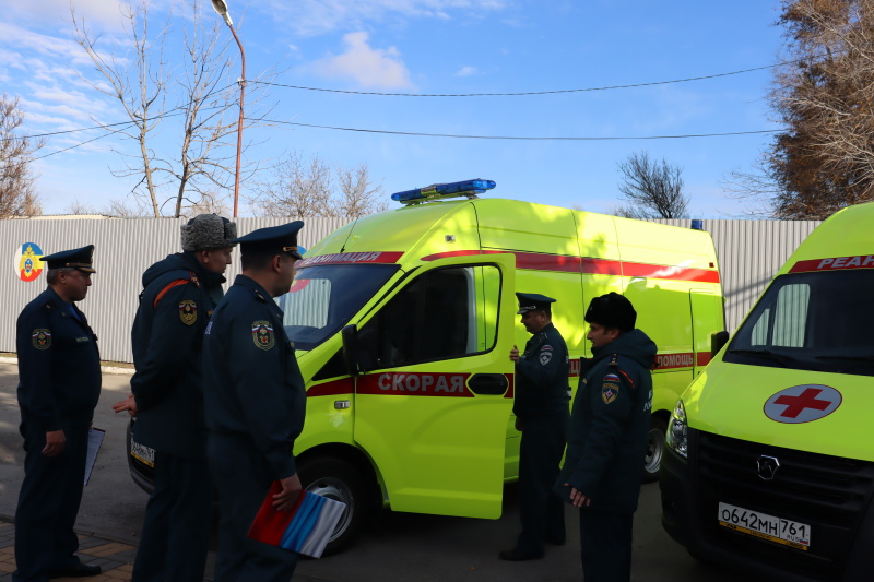 Проведено торжественное мероприятие, посвященное передаче  ФГУП «ВГСЧ» горноспасательного оборудования, оснащения  и техники ФГКУ «ВГСЧ ЛНР»