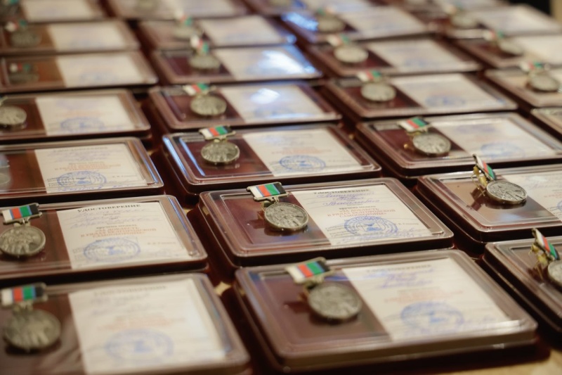 Награждение государственной наградой респираторщика ВГСО Юга и Центра