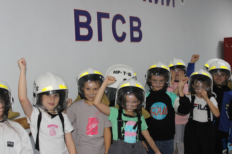 Проведение мастер-классов для школьников в филиале  «Норильский ВГСО» ФГУП «ВГСЧ»