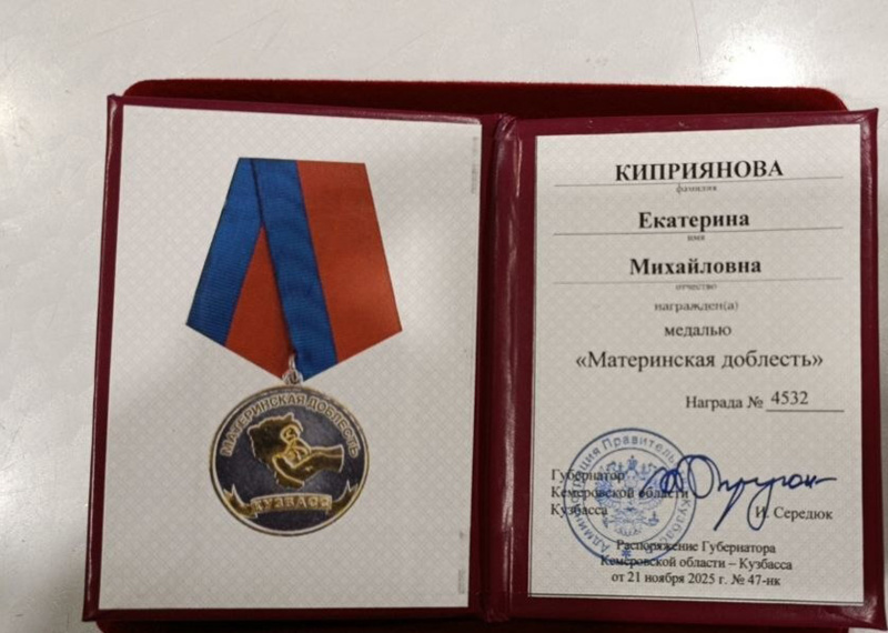 Торжественный прием губернатора Кемеровской области – Кузбасса в честь Дня матери