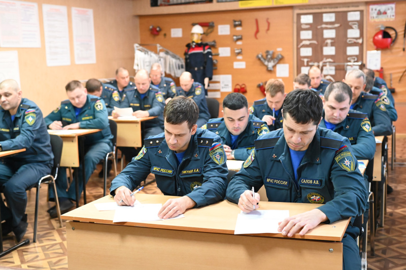 Психологическая подготовка горноспасателей в Республике Коми