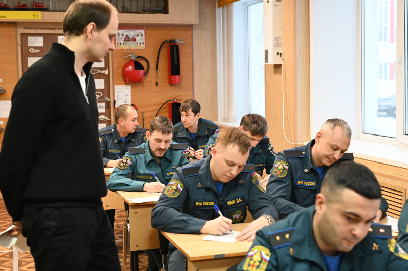 Психологическая подготовка горноспасателей в Республике Коми