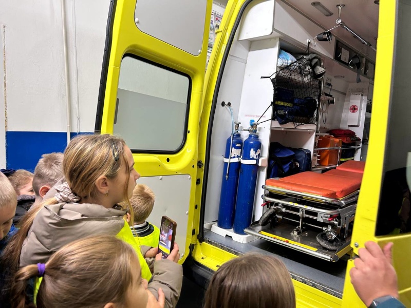 Экскурсия для школьников в ВГСВ № 3 Кемеровского ВГСО