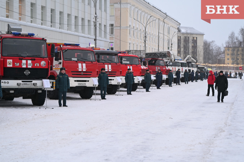 Участие горноспасателей в выставке в Сыктывкаре