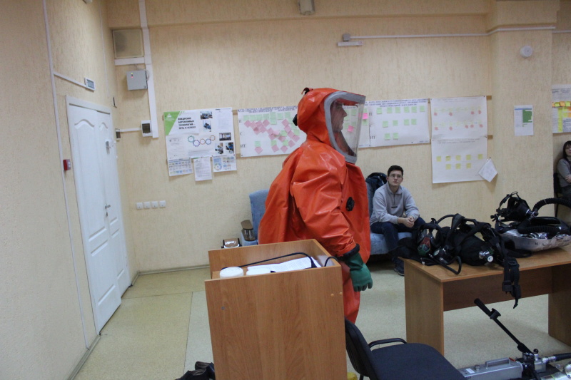 В Кемерове прошла встреча горноспасателей со студентами-горняками