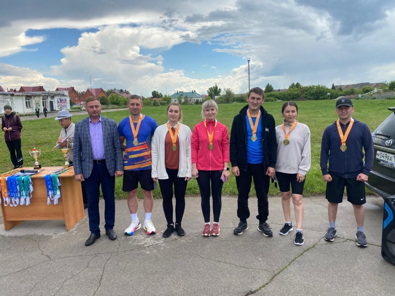 Коллектив сибайских горноспасателей - призер городской спартакиады!