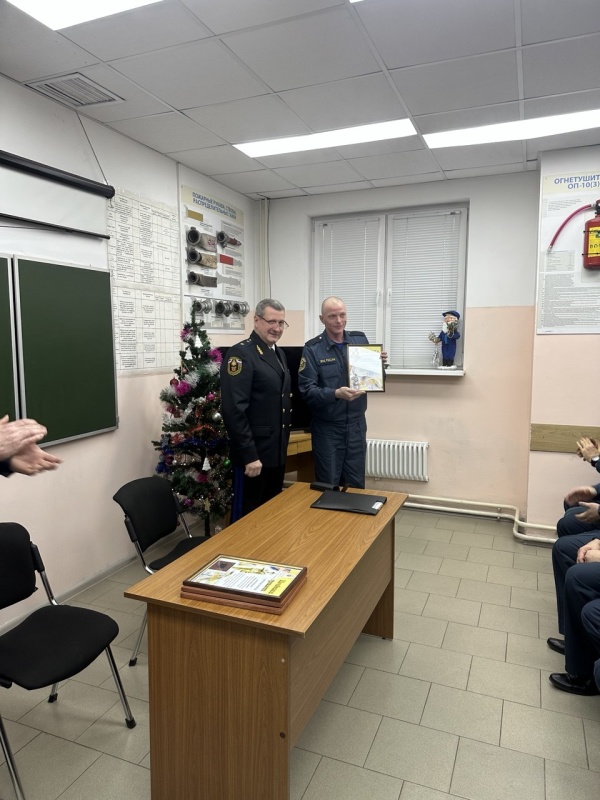 В преддверии Дня спасателя РФ работники ВГСЧ отмечены ведомственными наградами