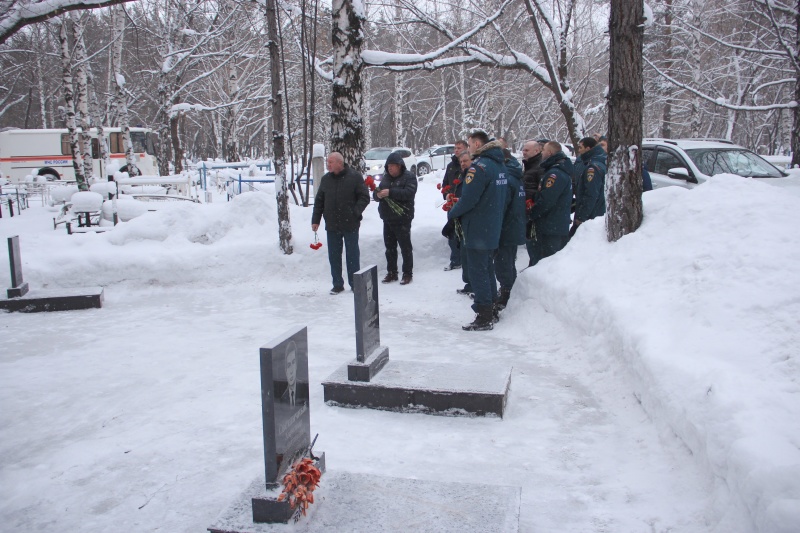 Награждение горноспасателей Прокопьевского ВГСО