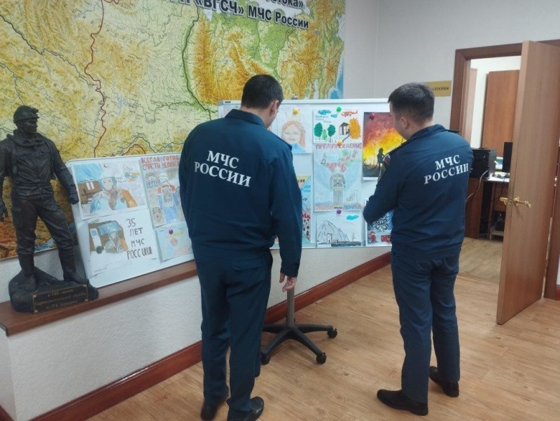 В филиале «ВГСО Северо-Востока» ФГУП «ВГСЧ» подвели итоги творческого конкурса