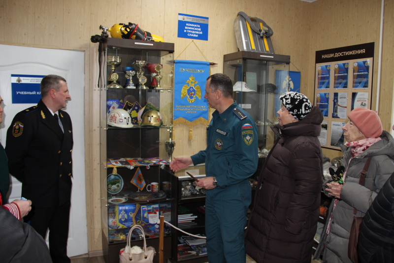 Ветераны горноспасательной службы встретились с коллективом филиала «ВГСО Юга и Центра» ФГУП «ВГСЧ»