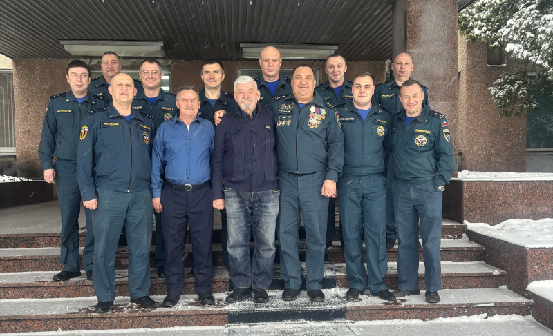 Ветераны горноспасательной службы встретились с коллективом филиала «ВГСО Юга и Центра» ФГУП «ВГСЧ»