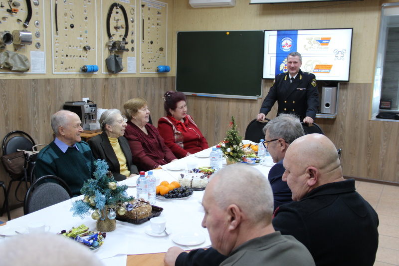 Ветераны горноспасательной службы встретились с коллективом филиала «ВГСО Юга и Центра» ФГУП «ВГСЧ»