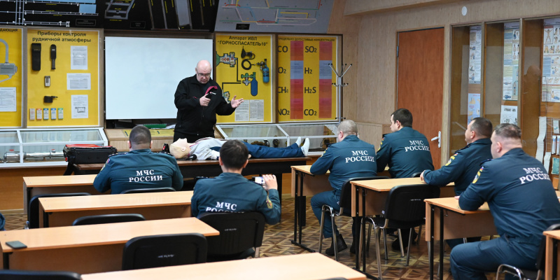 Медицинская служба ВГСО Печорского бассейна повышает квалификацию по расширенной реанимации