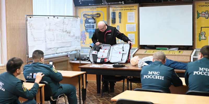 Медицинская служба ВГСО Печорского бассейна повышает квалификацию по расширенной реанимации