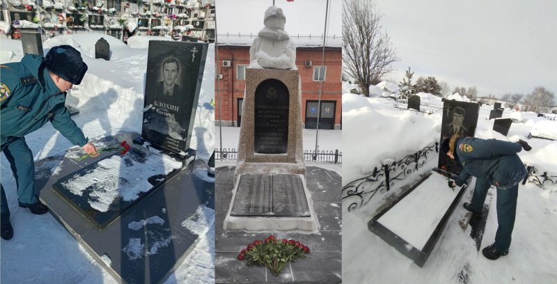 В Кузбассе почтили память горноспасателей, героически погибших при ликвидации аварии на шахте «Есаульская»