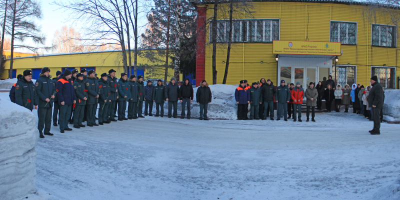 В Прокопьевске почтили память горноспасателей, погибших при исполнении служебного долга