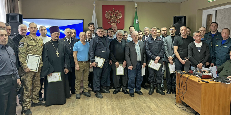 Торжественный прием в честь Дня защитника Отечества в Новокузнецке