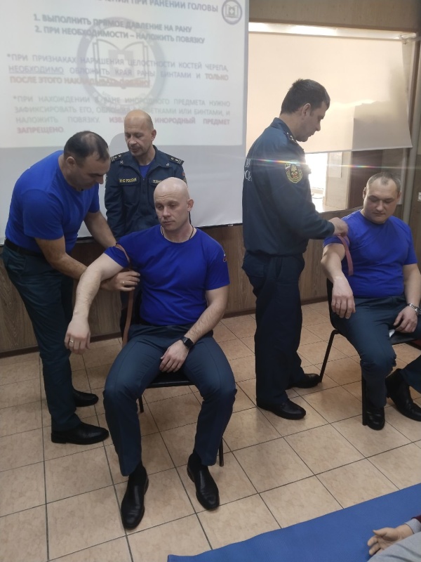 Сотрудники филиала ВГСО Юга и Центра повысили квалификацию в области преподавания первой помощи