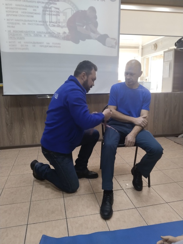 Сотрудники филиала ВГСО Юга и Центра повысили квалификацию в области преподавания первой помощи