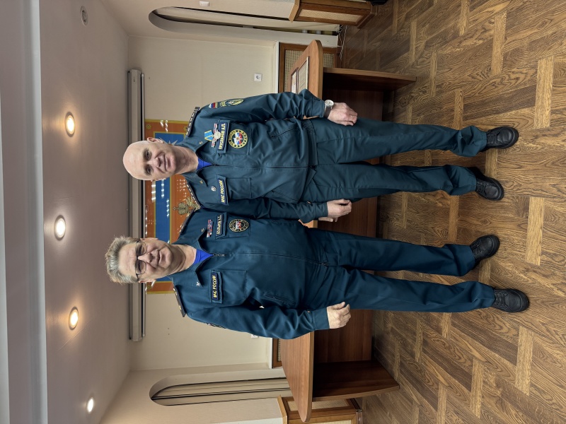 В Новокузнецком ВГСО чествовали лучших работников ко Дню спасателя