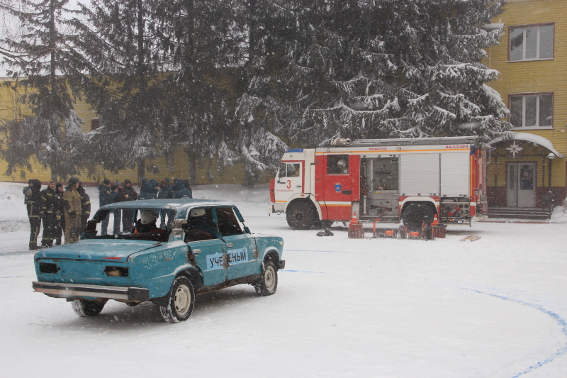 В Прокопьевске определили лучшую команду по ликвидации последствий ДТП