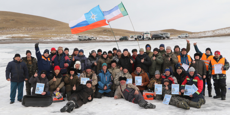 Горноспасатели Хакасии приняли участие в соревновании по подлёдному лову