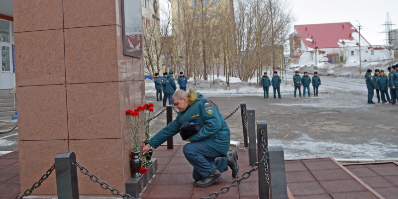 В филиале «ВГСО Печорского бассейна» почтили память погибших горноспасателей