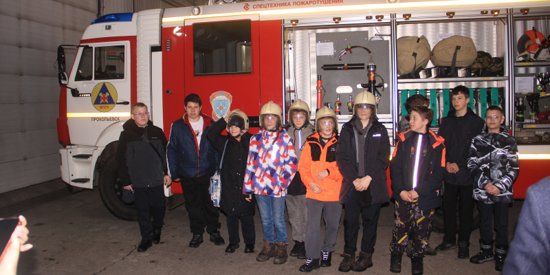 В мире мужества: школьники Прокопьевска примерили роль горноспасателей