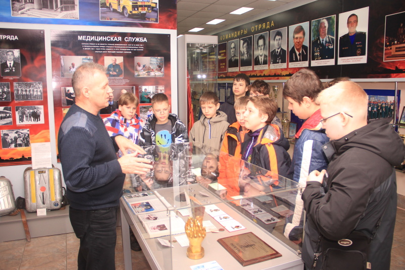 В мире мужества: школьники Прокопьевска примерили роль горноспасателей