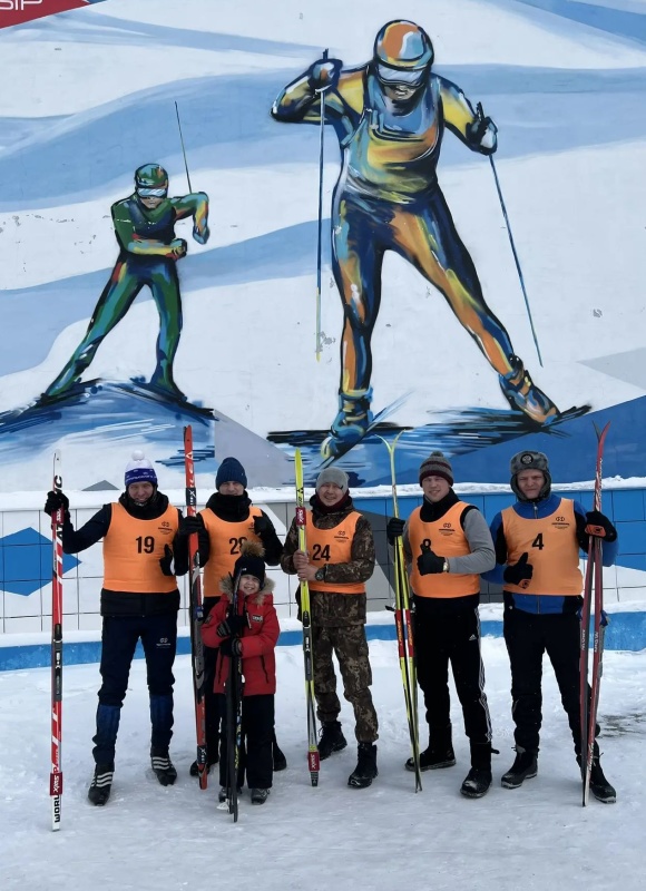 Норильский ВГСО завоевал серебро на Спартакиаде в лыжной гонке