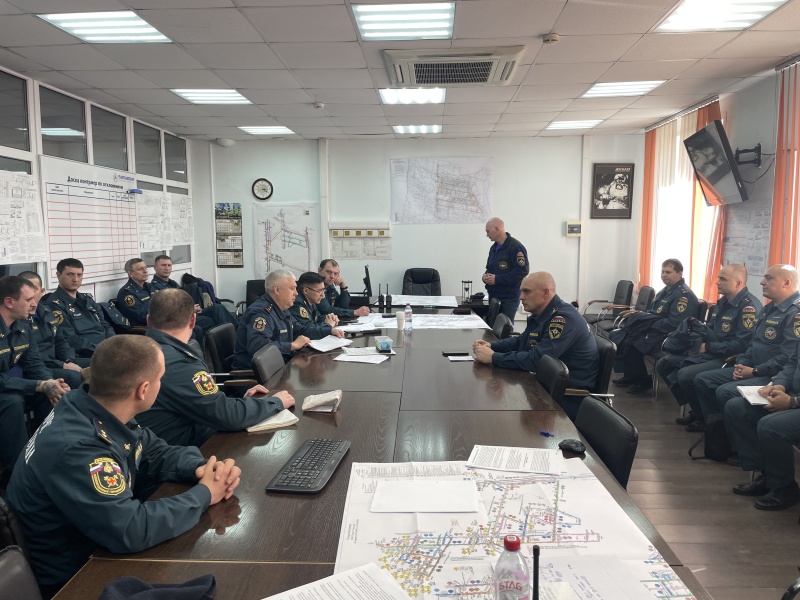 В шахте «Усковская» прошли масштабные тактические учения горноспасателей Новокузнецкого ВГСО